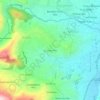 Mappa topografica La Unión Alta, altitudine, rilievo