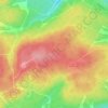 Mappa topografica Robin's Knowe, altitudine, rilievo