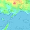 Mappa topografica Kerrat, altitudine, rilievo