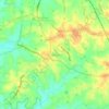 Mappa topografica Koduvayur, altitudine, rilievo