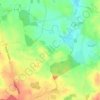 Mappa topografica Parin, altitudine, rilievo