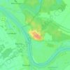Mappa topografica Rüterberg, altitudine, rilievo