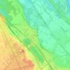Mappa topografica Langenhaeuser, altitudine, rilievo