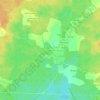 Mappa topografica Lagraula, altitudine, rilievo