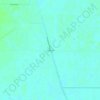 Mappa topografica Everglade, altitudine, rilievo