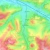 Mappa topografica Farnroda, altitudine, rilievo