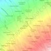 Mappa topografica Alfonso, altitudine, rilievo