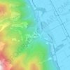 Mappa topografica Beffeux, altitudine, rilievo