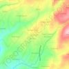 Mappa topografica Keringet, altitudine, rilievo