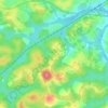 Mappa topografica Nomayos I, altitudine, rilievo
