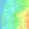 Mappa topografica La Grande Jeannerie, altitudine, rilievo