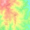 Mappa topografica Burtsboro, altitudine, rilievo