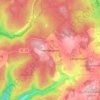 Mappa topografica Hermesgrün, altitudine, rilievo