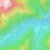 Mappa topografica San Carlo, altitudine, rilievo