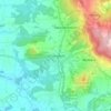 Mappa topografica Schönreuth, altitudine, rilievo