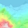 Mappa topografica Baglio Todaro, altitudine, rilievo