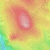 Mappa topografica Achtermannshöhe, altitudine, rilievo