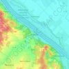 Mappa topografica Drethem, altitudine, rilievo