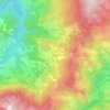 Mappa topografica I Trugoni, altitudine, rilievo