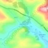 Mappa topografica Ballyvourney, altitudine, rilievo