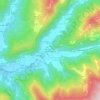 Mappa topografica Merso di Sopra, altitudine, rilievo