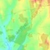 Mappa topografica La Pichonniere, altitudine, rilievo