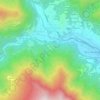 Mappa topografica Enfous, altitudine, rilievo