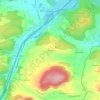 Mappa topografica Herzwil, altitudine, rilievo