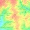 Mappa topografica Les Frotz, altitudine, rilievo