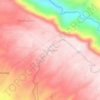 Mappa topografica Tamboboan, altitudine, rilievo