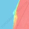 Mappa topografica Aftissat, altitudine, rilievo
