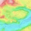 Mappa topografica Silhols, altitudine, rilievo