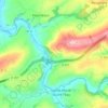 Mappa topografica Beau Costil, altitudine, rilievo