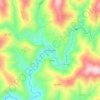 Mappa topografica Porto da Balsa, altitudine, rilievo