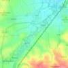 Mappa topografica Binnewitz, altitudine, rilievo