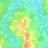 Mappa topografica Tjenneboom, altitudine, rilievo
