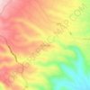 Mappa topografica Baranga, altitudine, rilievo