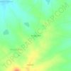 Mappa topografica Dhangar Wadi, altitudine, rilievo