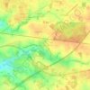 Mappa topografica Château Fromage, altitudine, rilievo