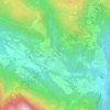 Mappa topografica Codogna, altitudine, rilievo