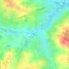 Mappa topografica Thouet, altitudine, rilievo