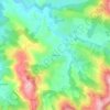 Mappa topografica Lambarré, altitudine, rilievo