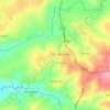Mappa topografica Mumias, altitudine, rilievo