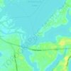 Mappa topografica Sambranikodi, altitudine, rilievo