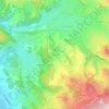 Mappa topografica Auteyrac, altitudine, rilievo