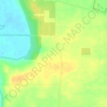Mappa topografica Happy Valley, altitudine, rilievo