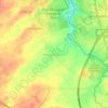 Mappa topografica Pantay Matanda, altitudine, rilievo