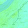 Mappa topografica Sholapuram, altitudine, rilievo