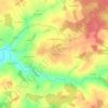 Mappa topografica Les Chaumes, altitudine, rilievo