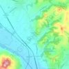 Mappa topografica Ramazzano Le Pulci, altitudine, rilievo